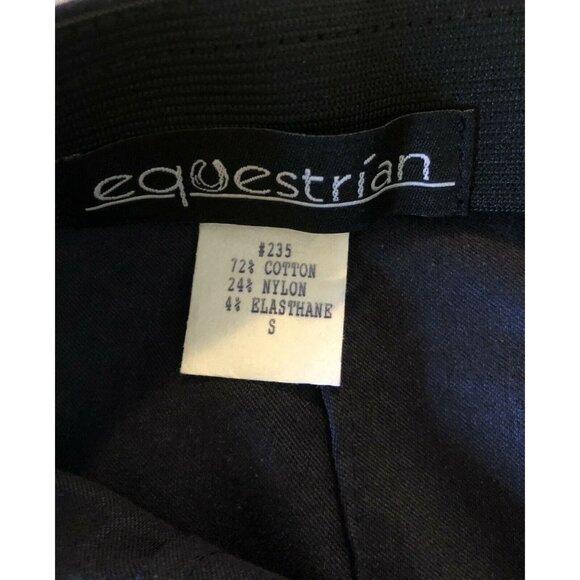 Milo Equestrian Women’s Blue/Black Snake Print Pants Size Small - Picture 5 of 5